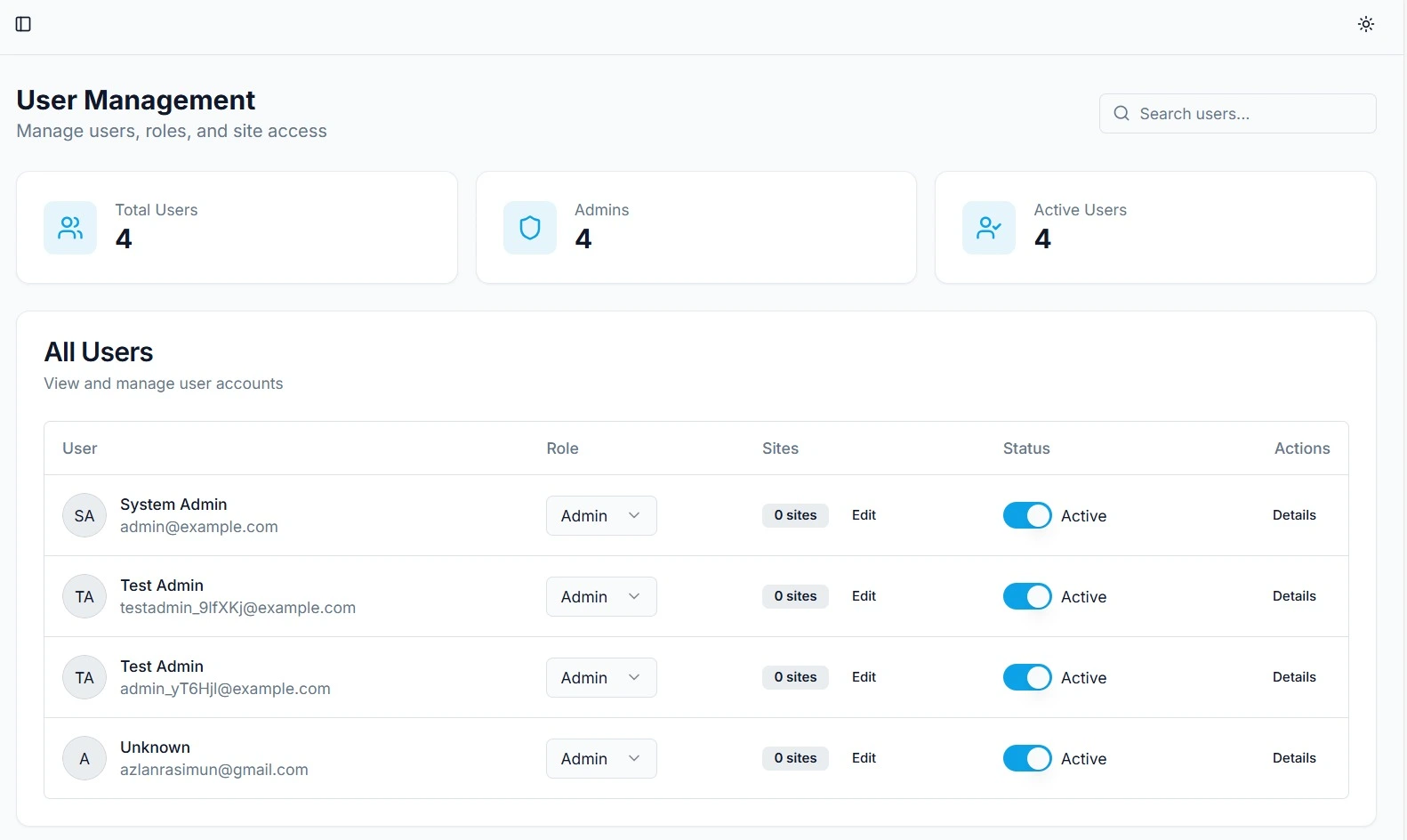 Site-Based Control